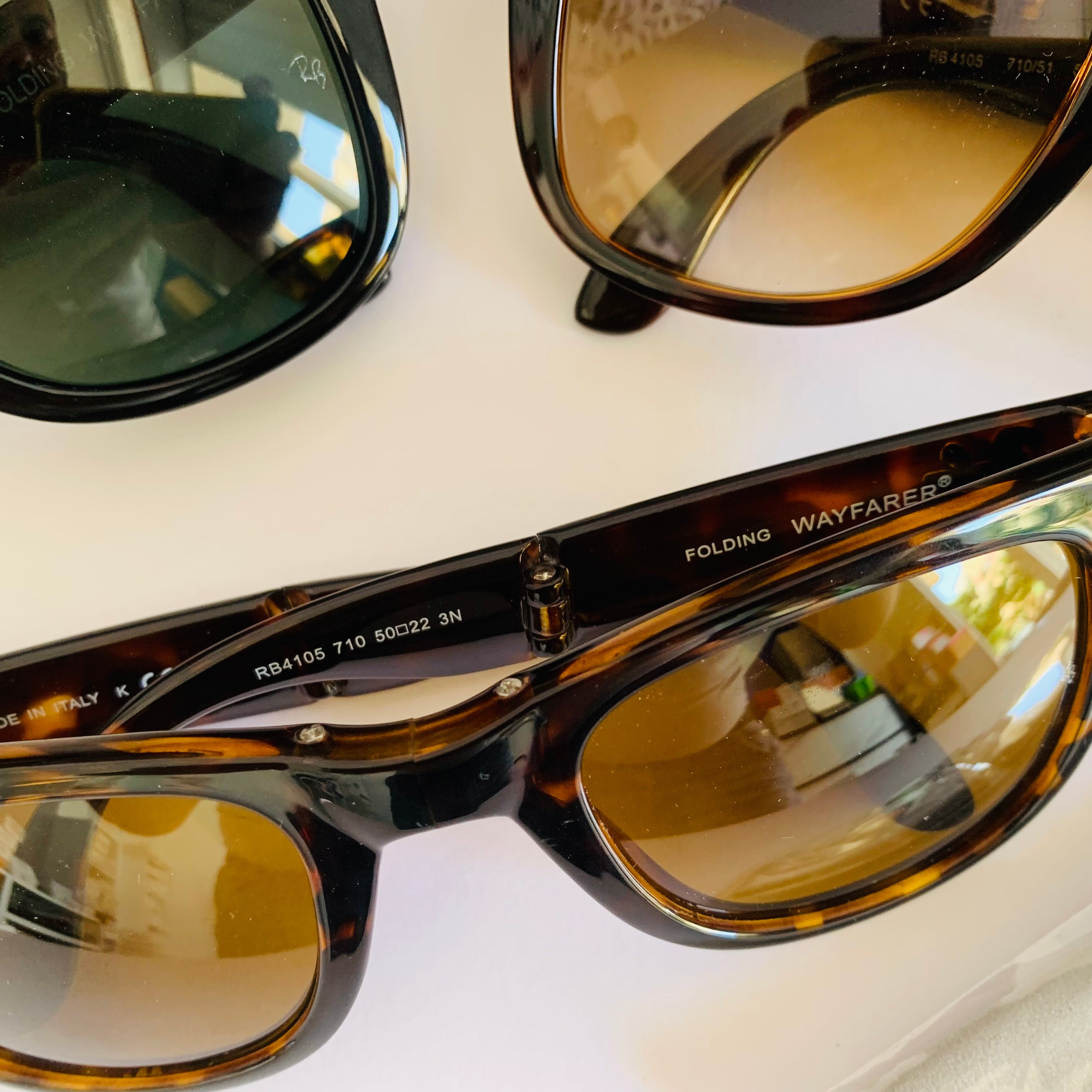 Ray-Ban Rb4205 FOLDING WAYFARER Pliable
