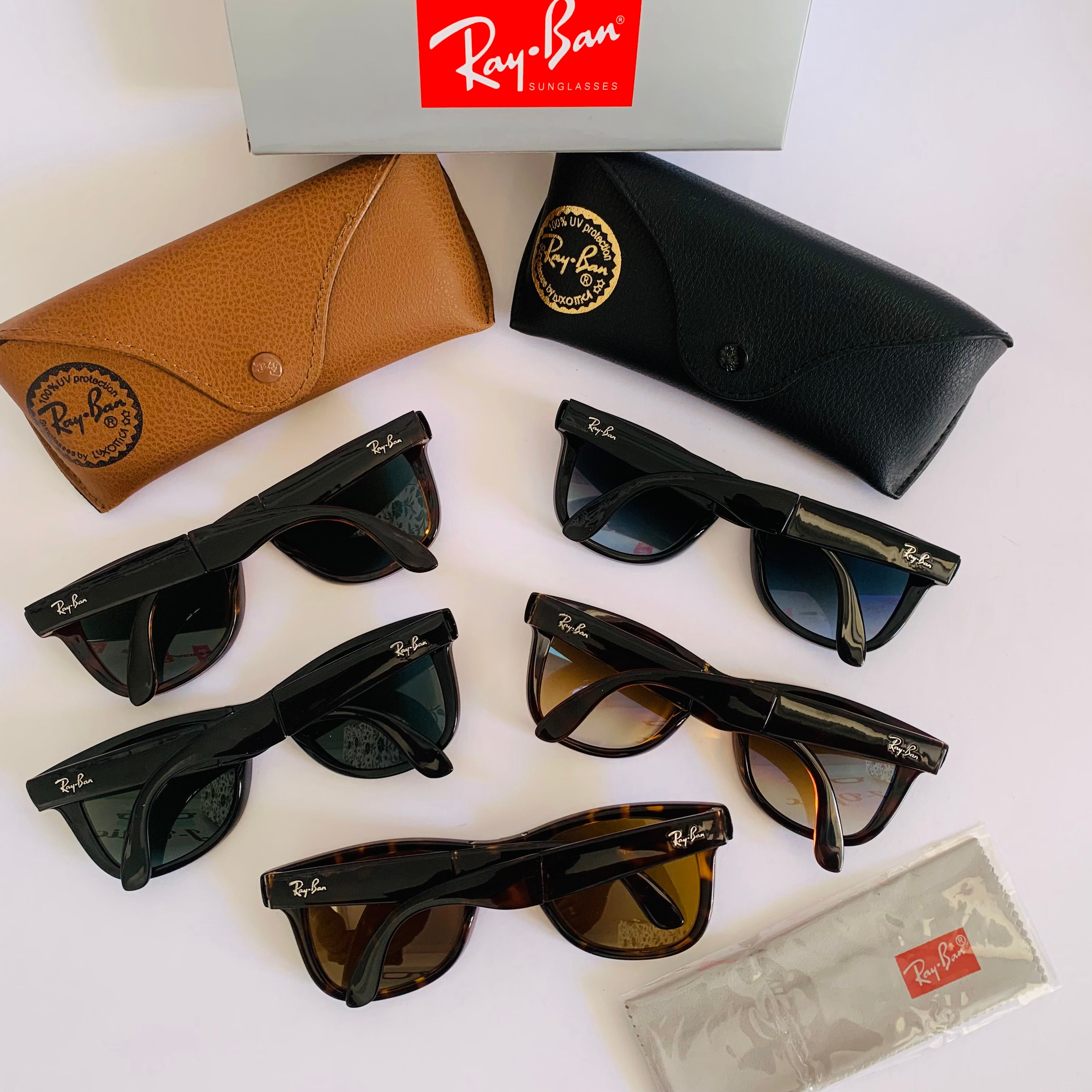 Ray-Ban Rb4205 FOLDING WAYFARER Pliable