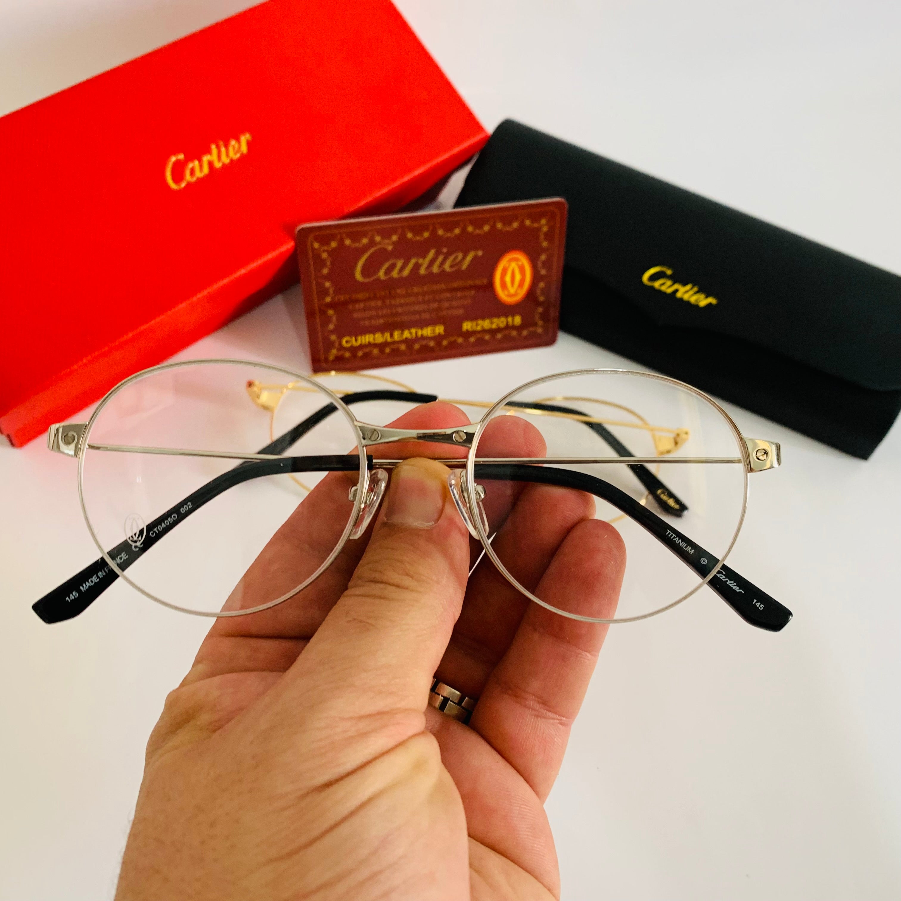 Cartier CT0405O Titanium