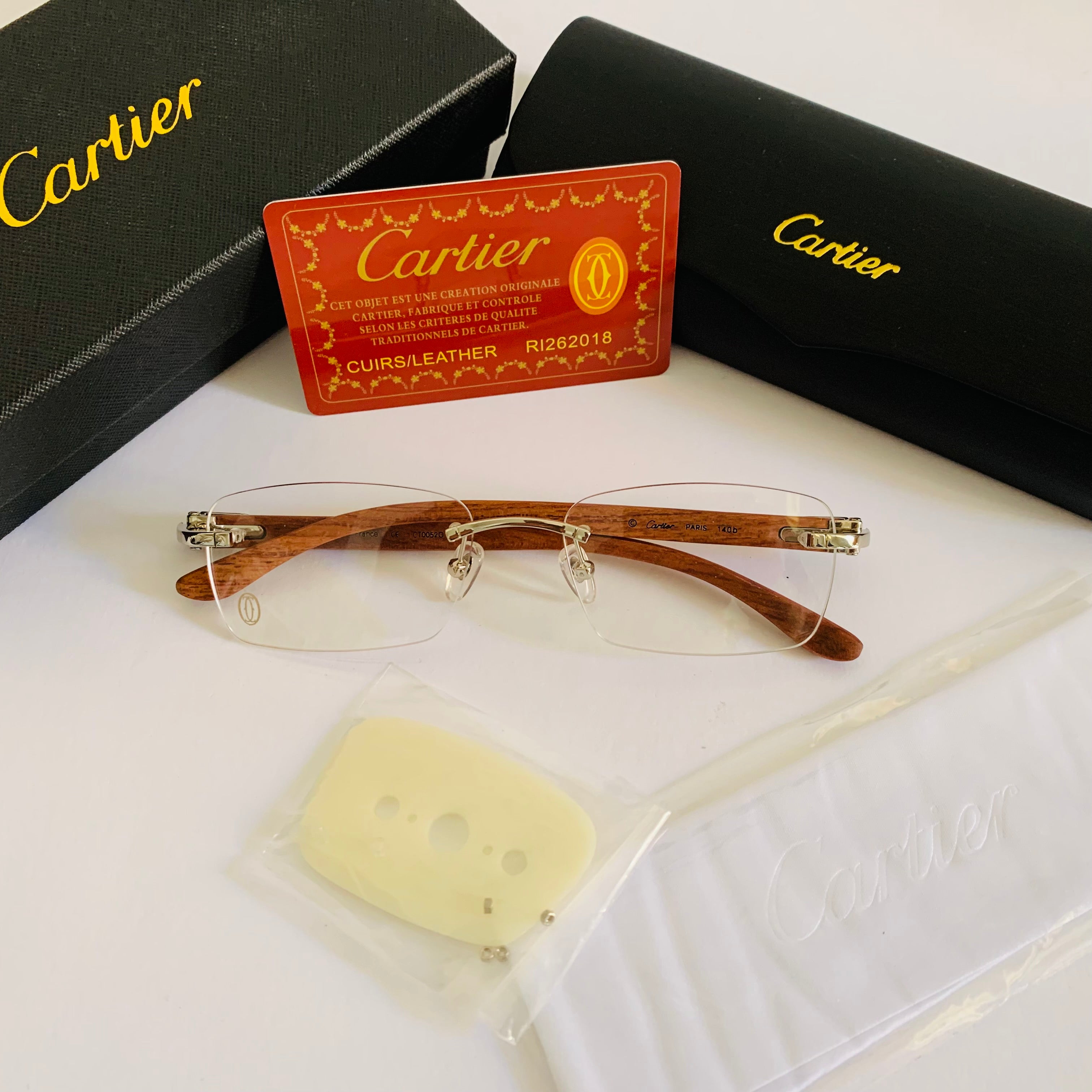 Cartier CT0052O Bois luxe