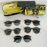 Moscot 9848 clips 2in1