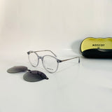 Moscot 9848 clips 2in1