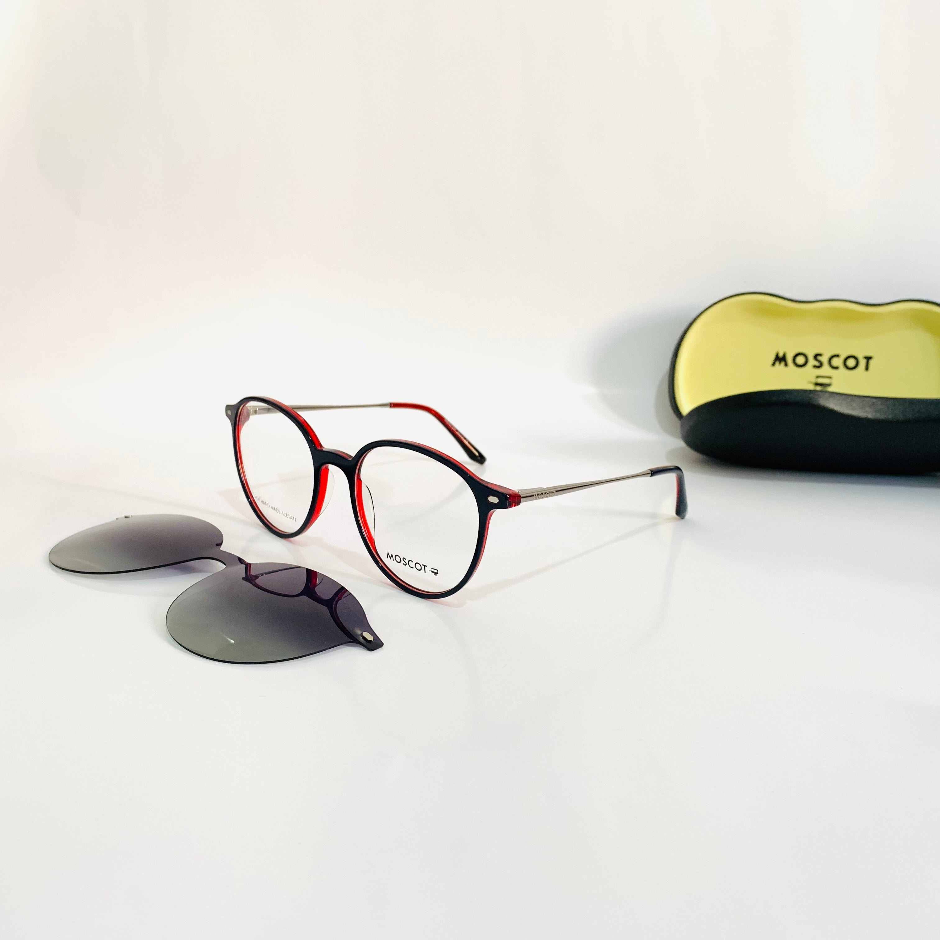 Moscot 9848 clips 2in1