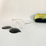 Moscot 9848 clips 2in1