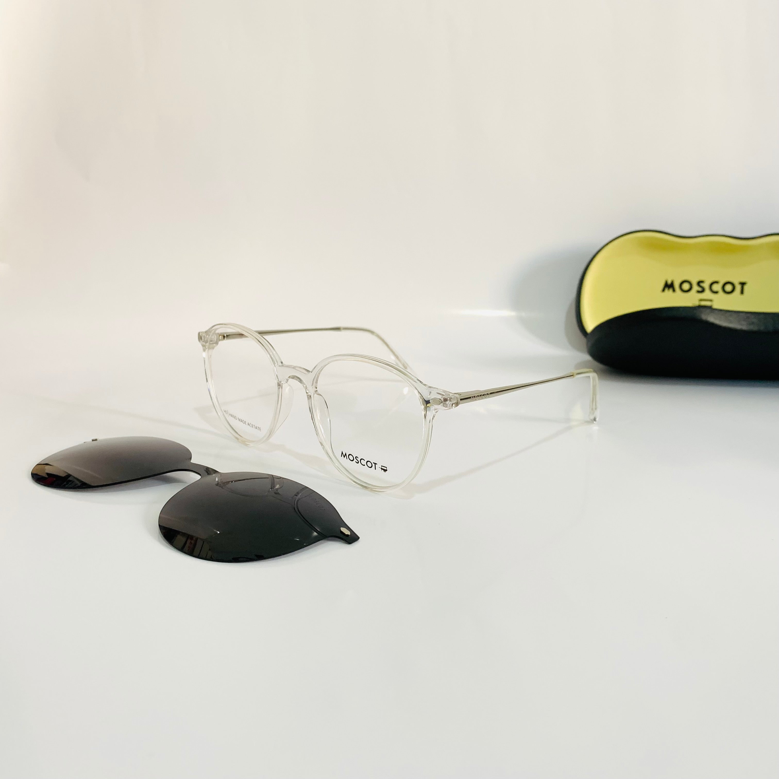 Moscot 9848 clips 2in1