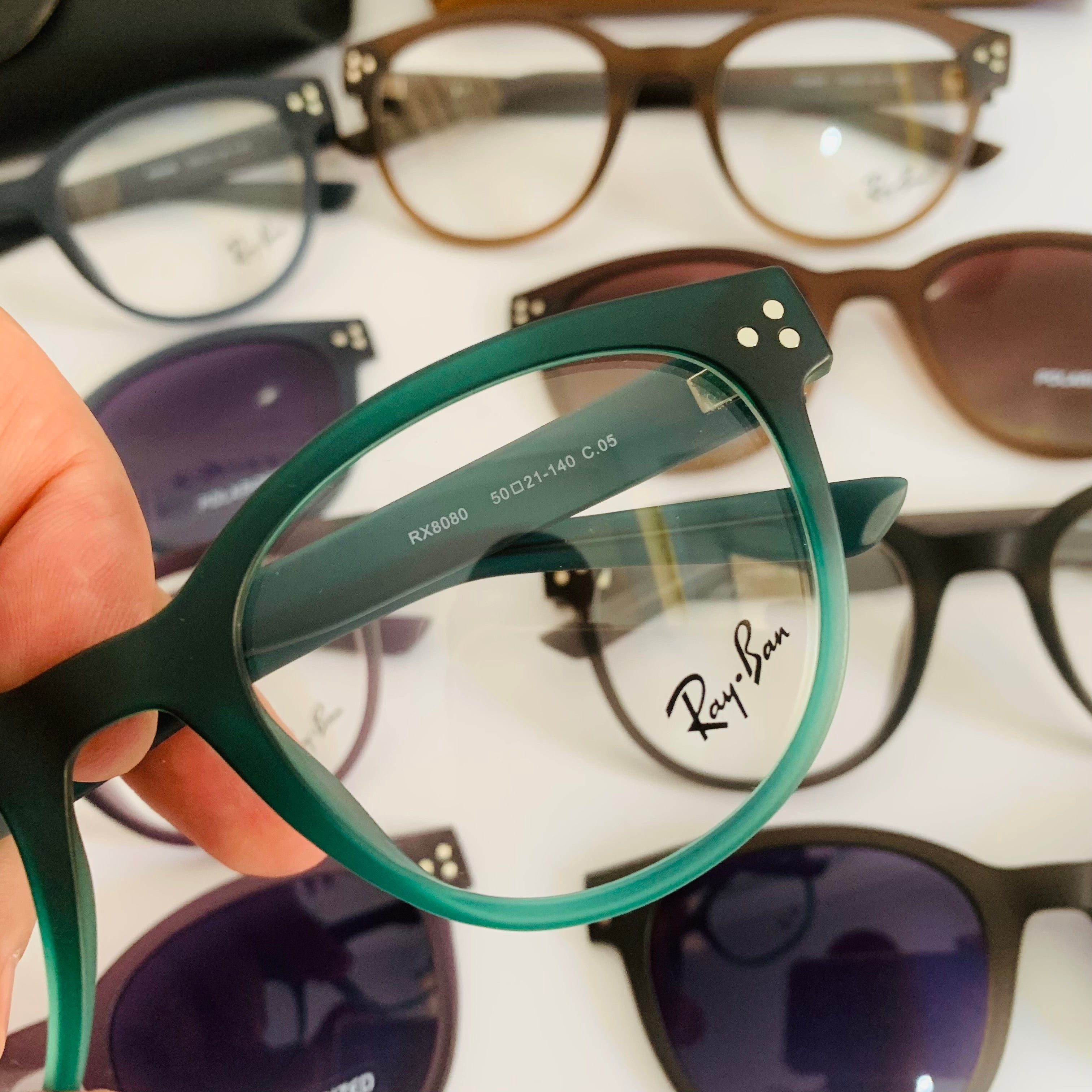 Ray-Ban RX8080 clips 2-en-1