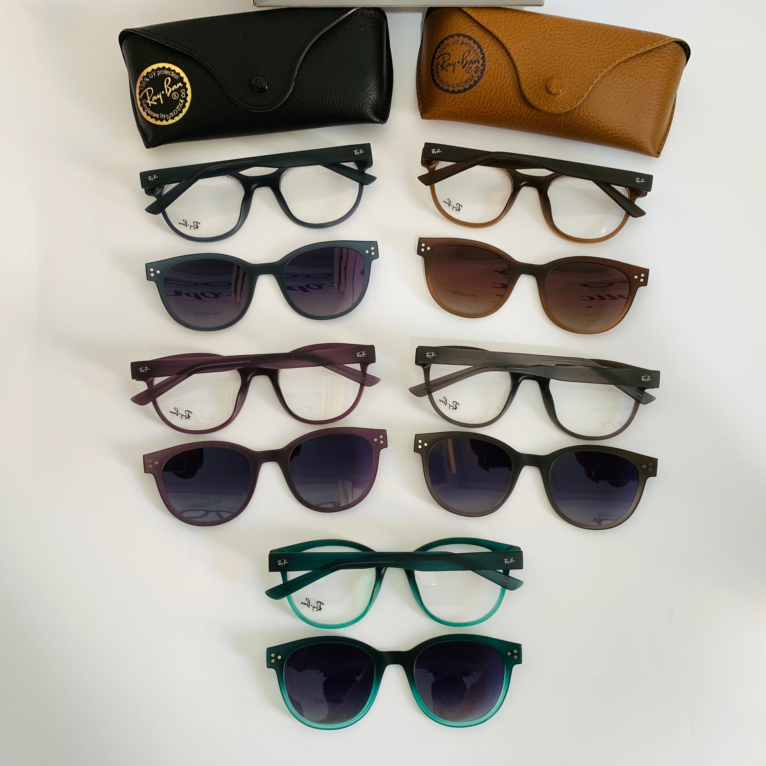 Ray-Ban RX8080 clips 2-en-1