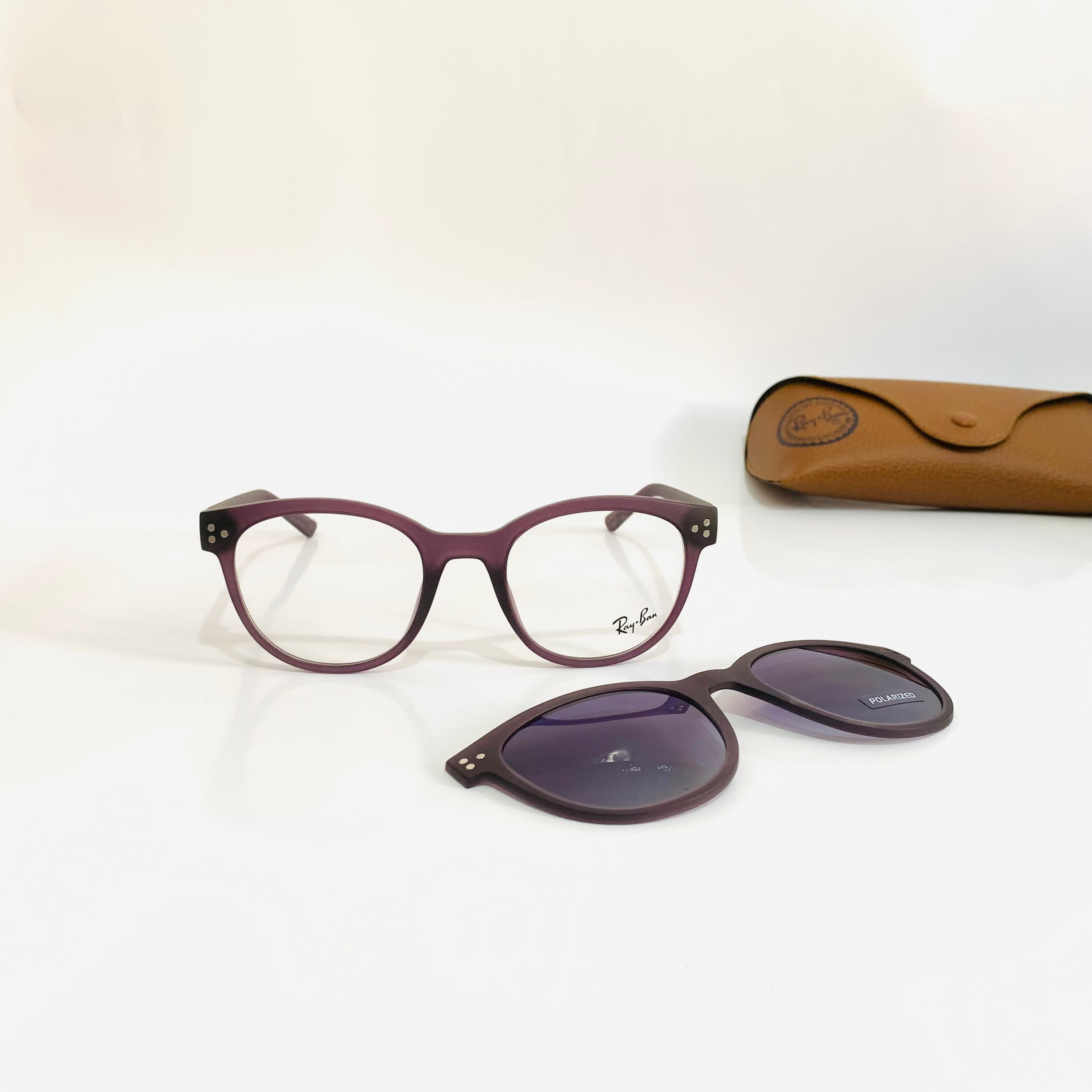 Ray-Ban RX8080 clips 2-en-1