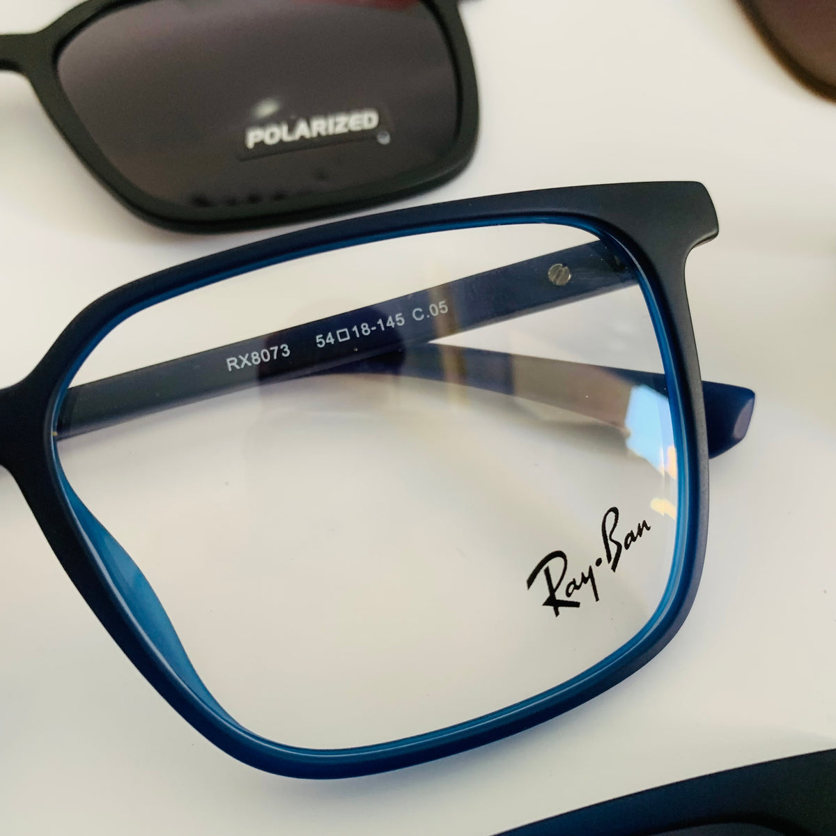 Ray-Ban RX8073 clips 2en1