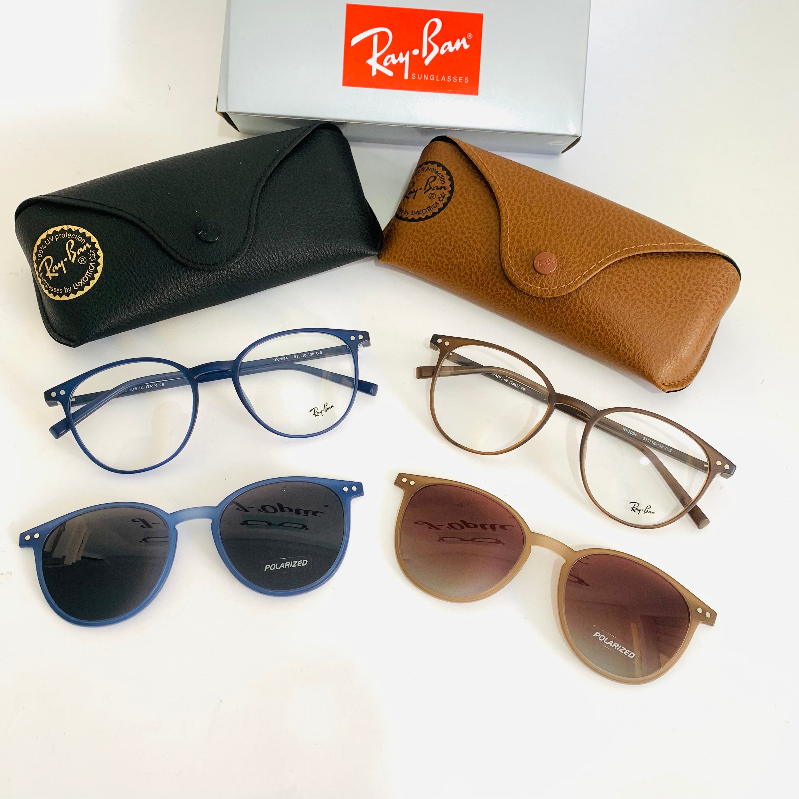 Ray-Ban RX7094 clips 2-en-1