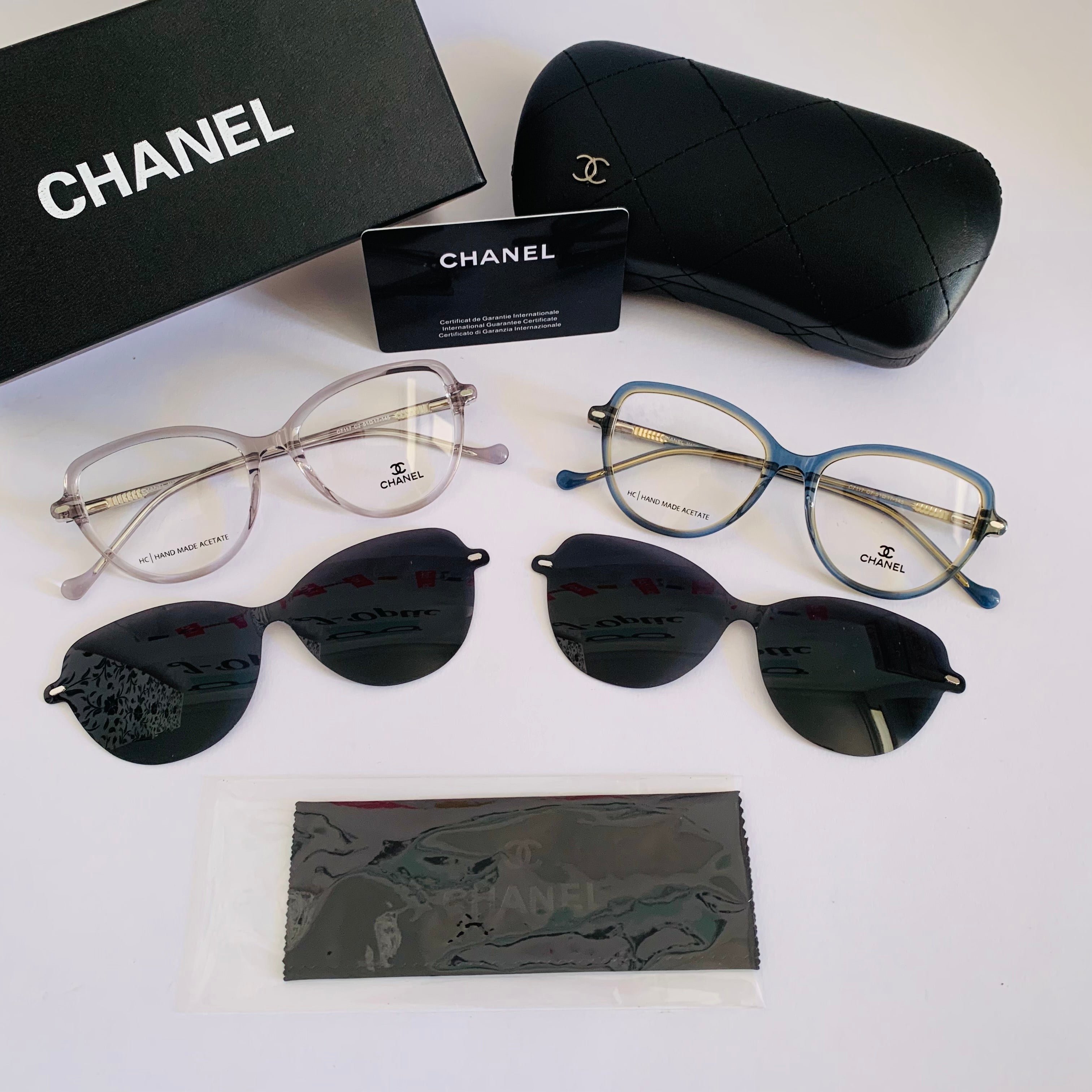 Chanel C7117 clips 2en1
