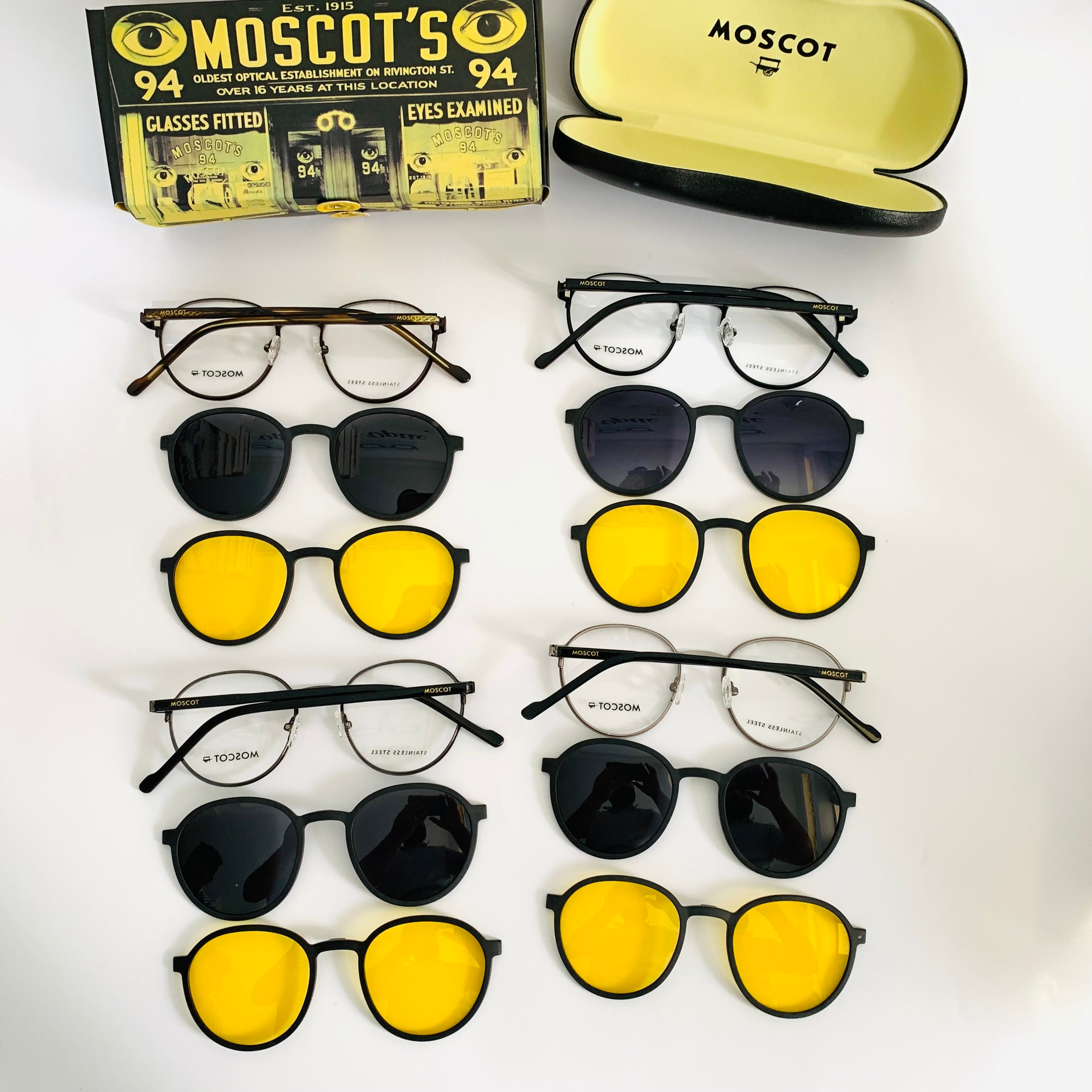 Clips Moscot CC0031 3-en-1