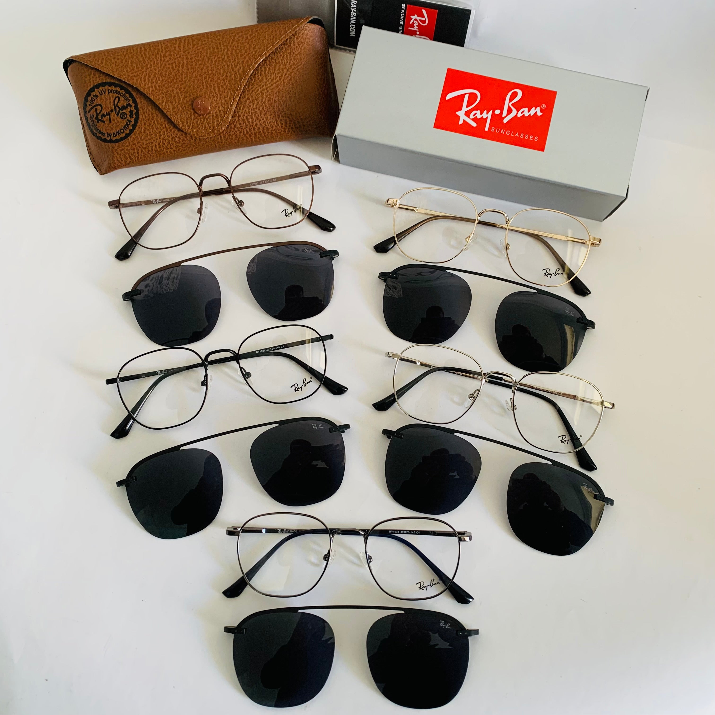 Ray-Ban RY1031 clips 2en1