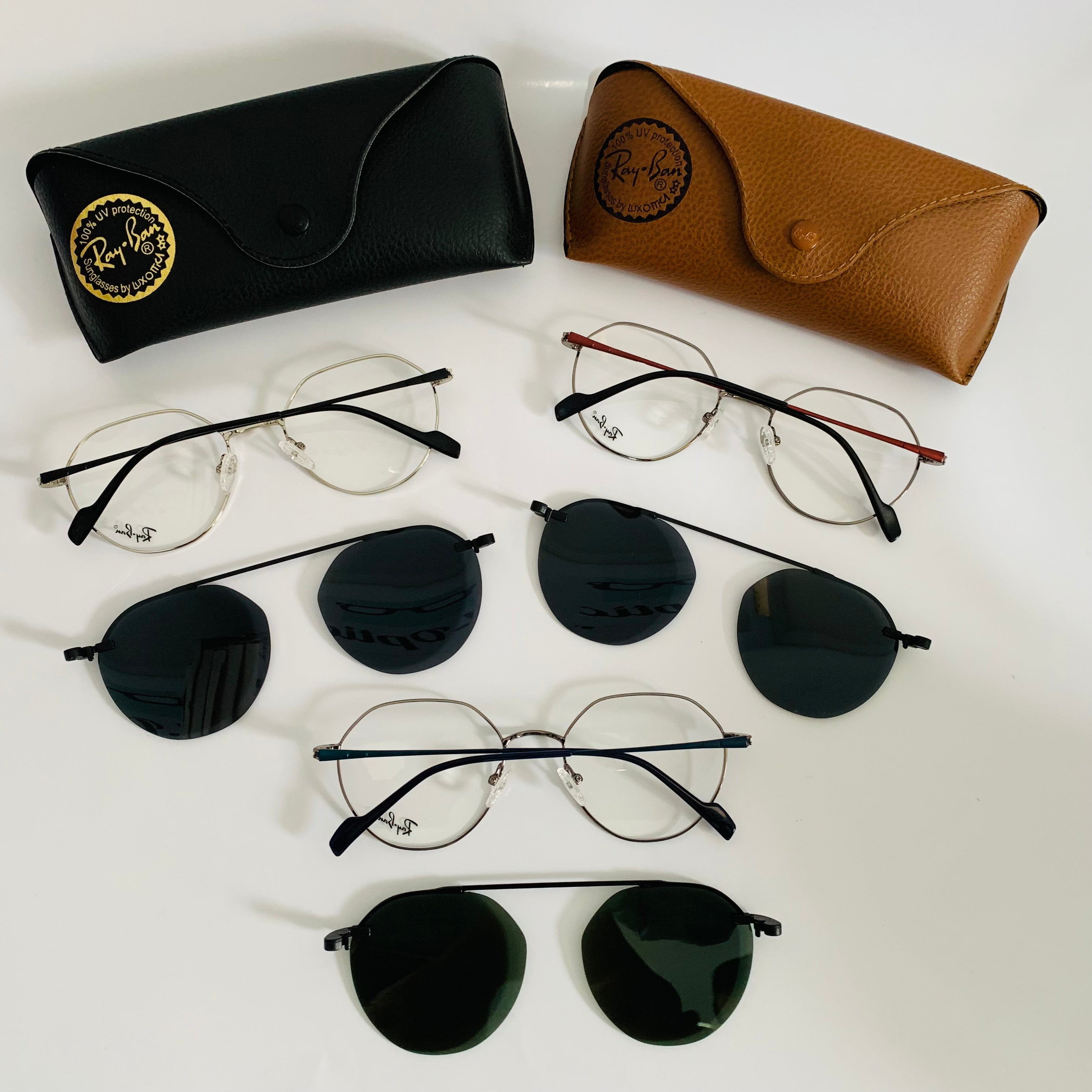 Ray-Ban YC3035 clips 2en1