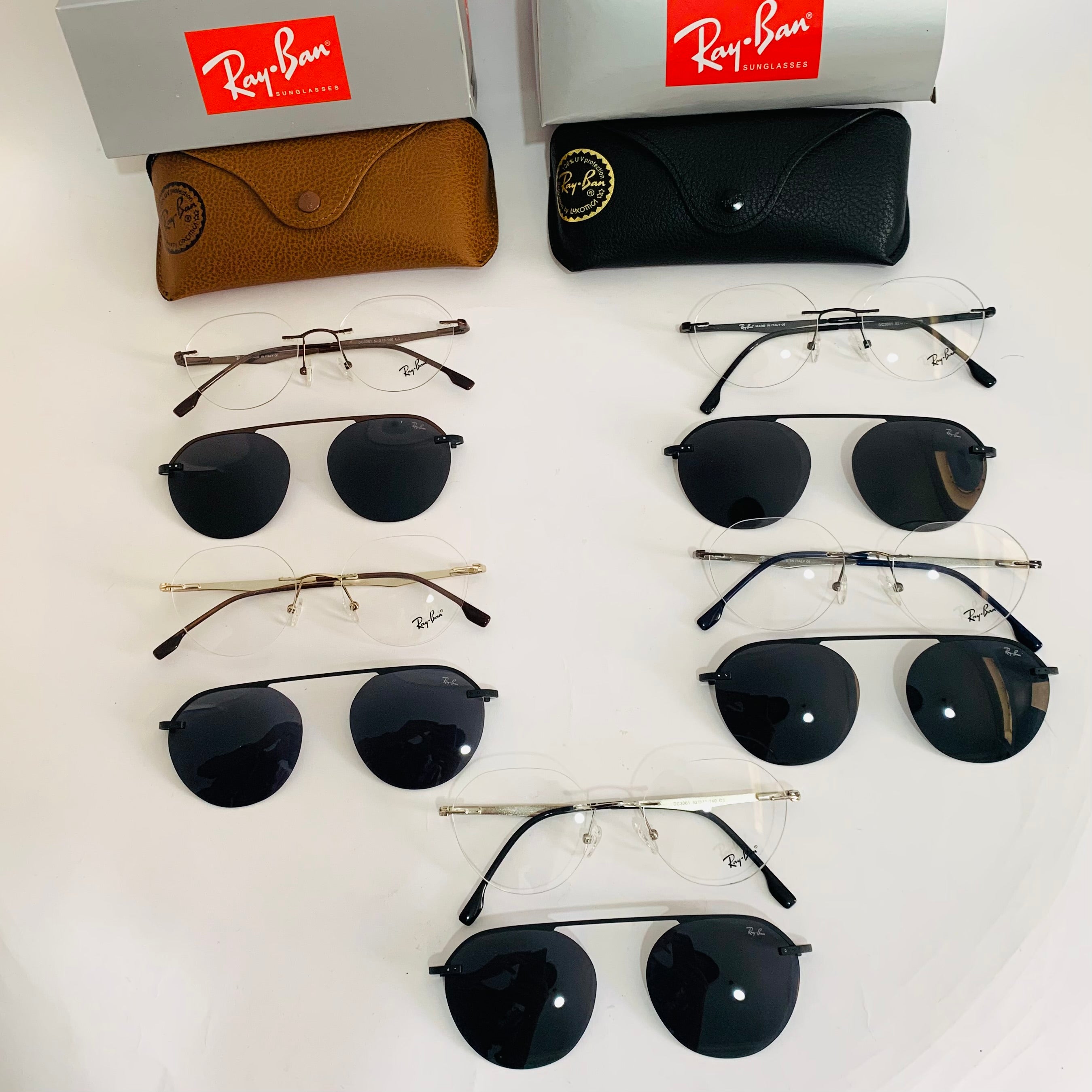 Ray-Ban DC3061 prc clips 2en1