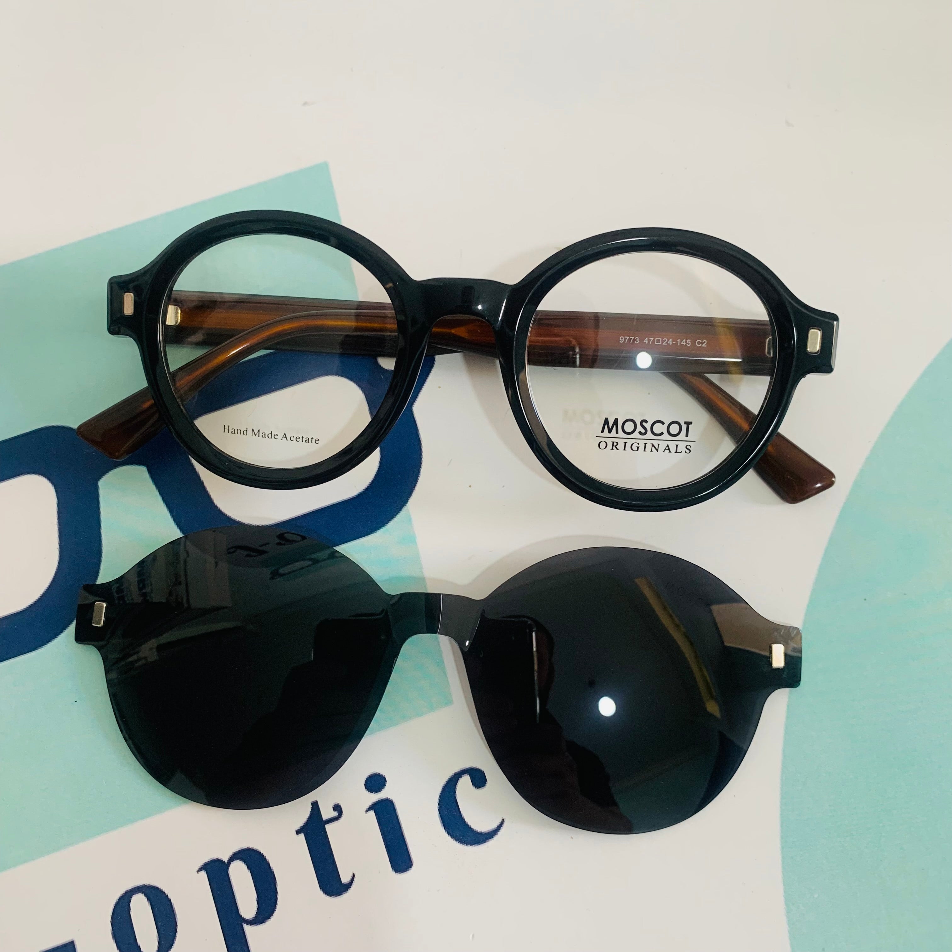 Moscot 9773 clips 2en1