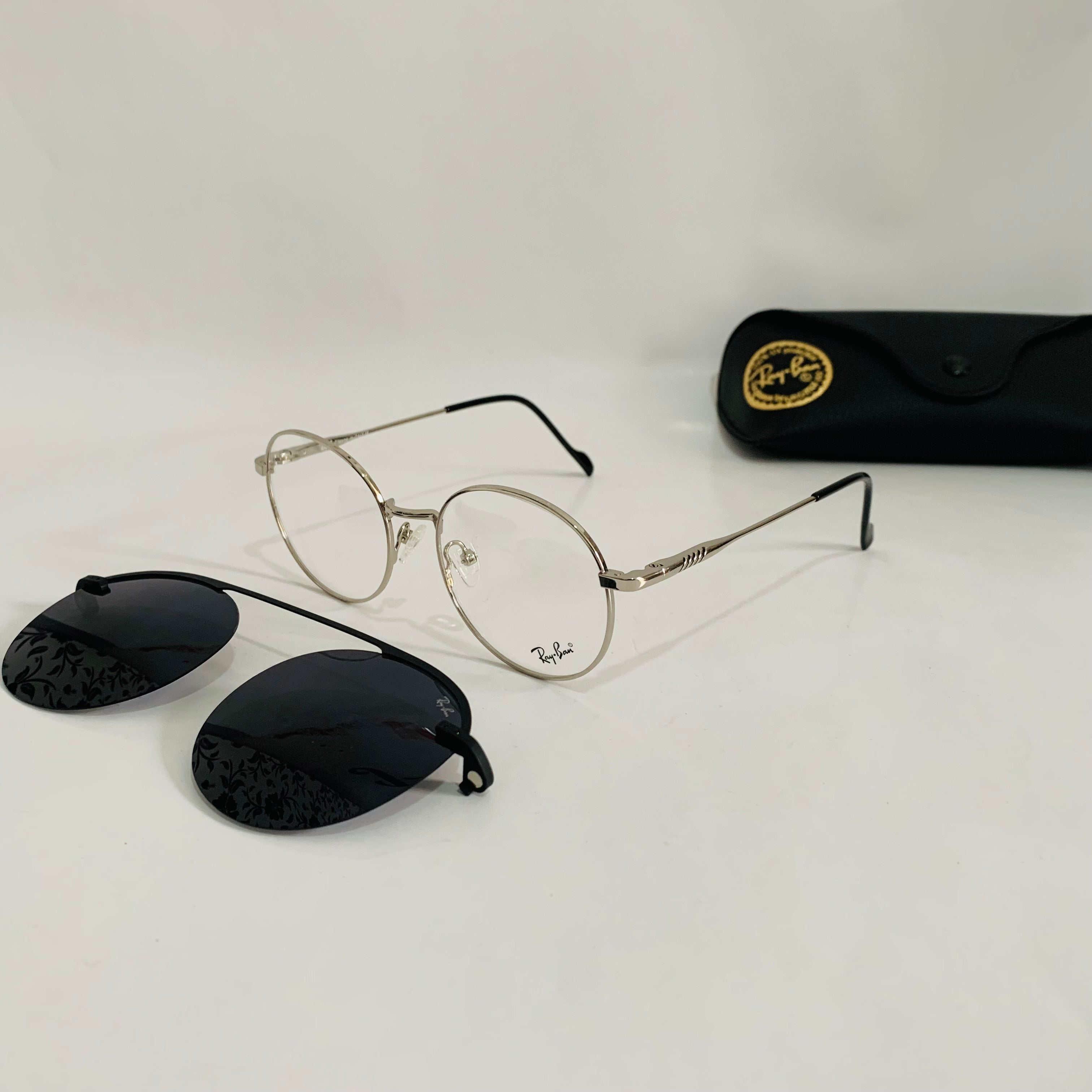 Ray-Ban RY1028 clips 2en1 Métal