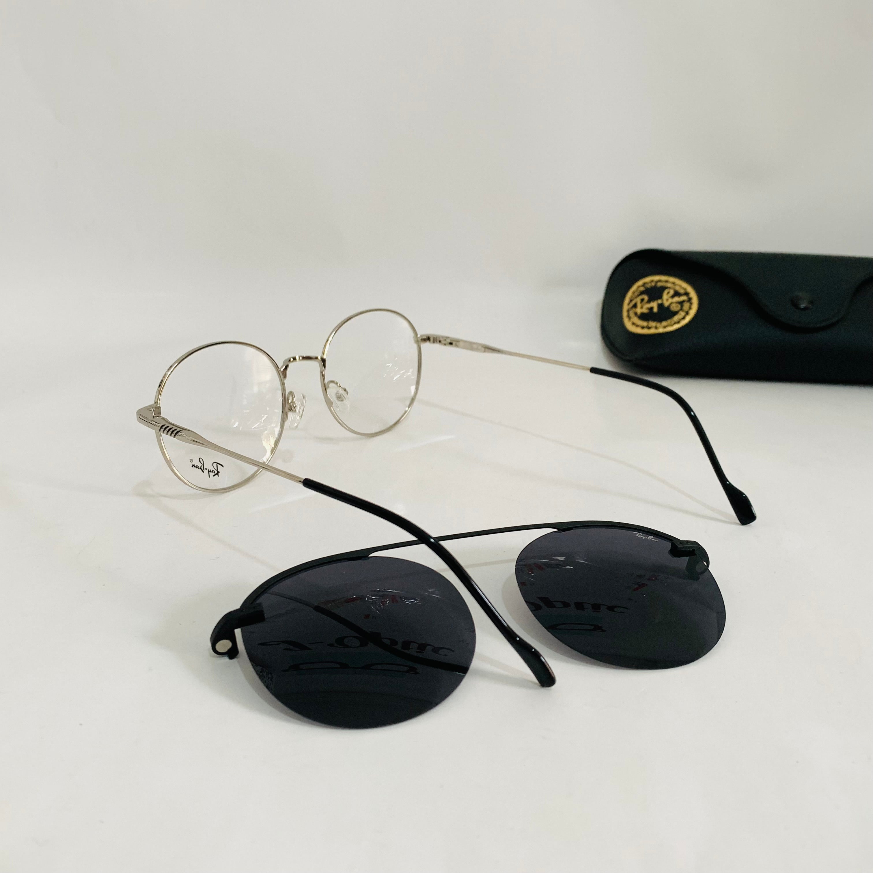 Ray-Ban RY1028 clips 2en1 Métal