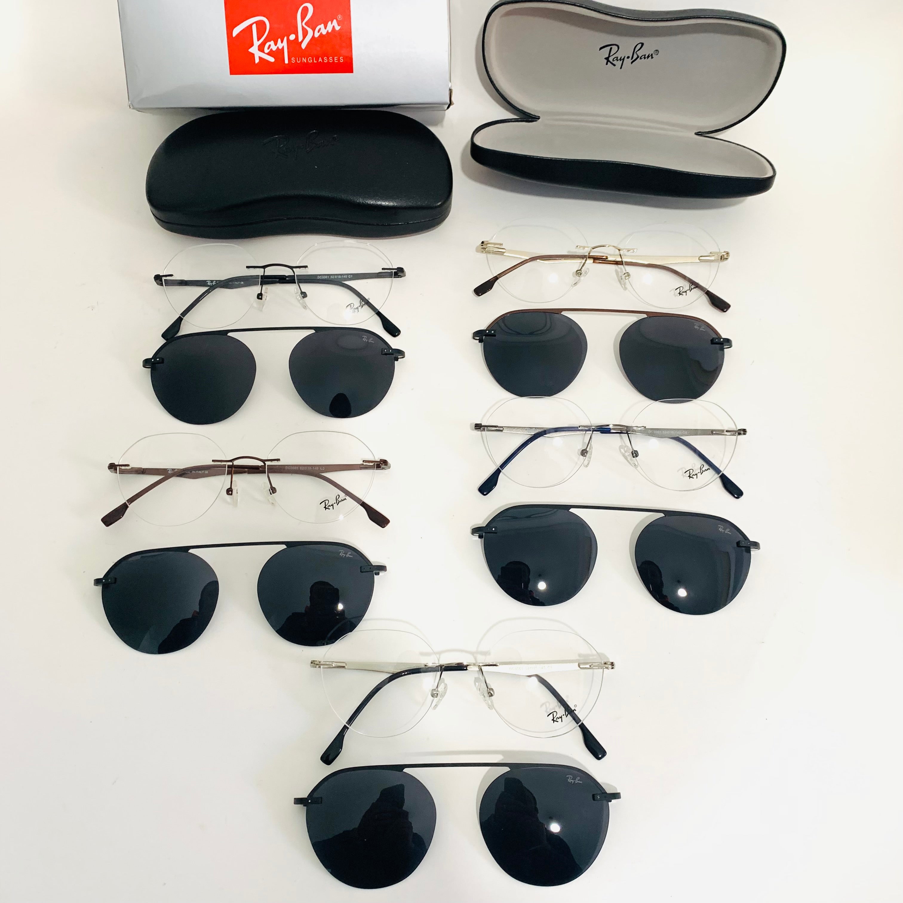 Ray-Ban DC3061 prc clips 2en1
