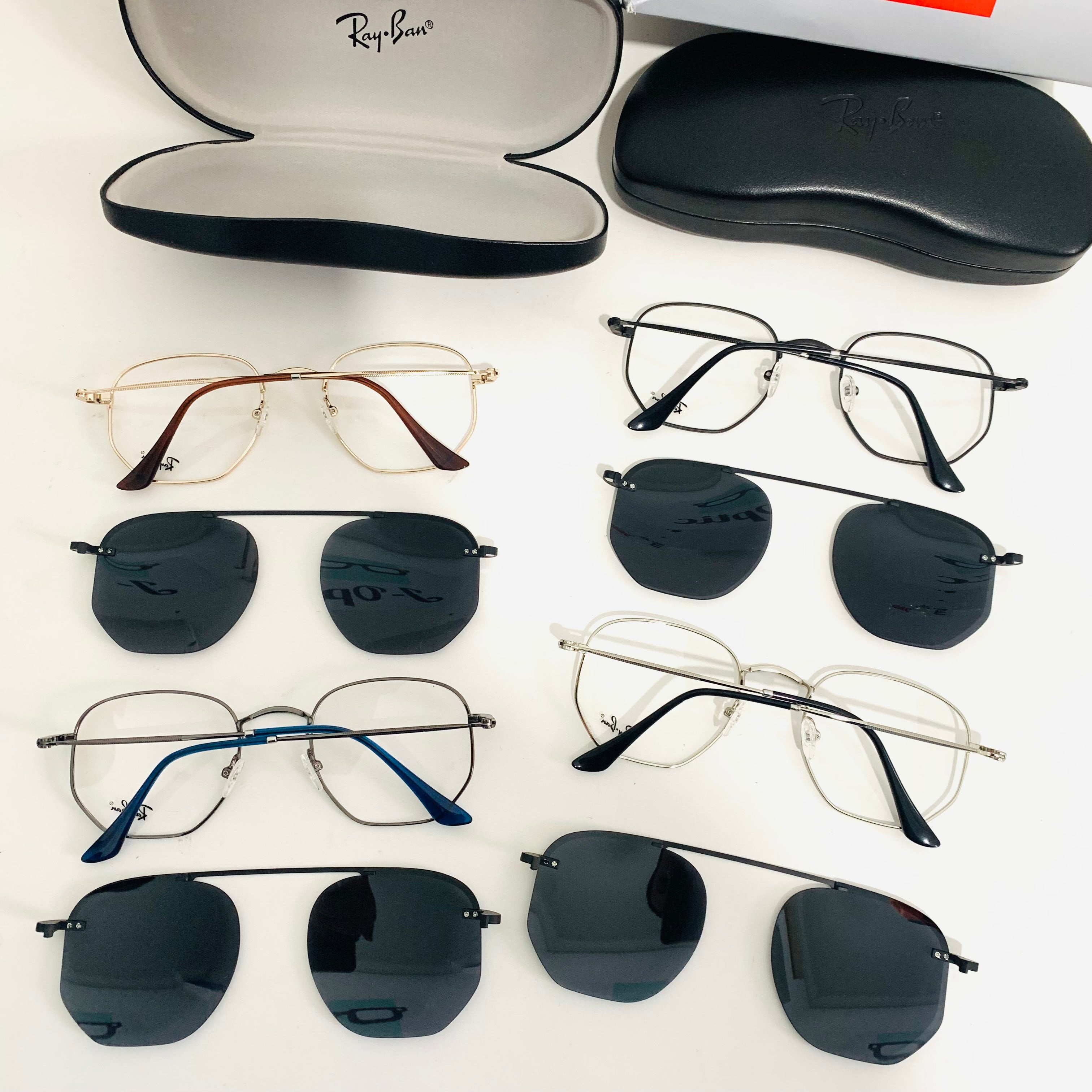 Ray-Ban RY1035 clips 2en1