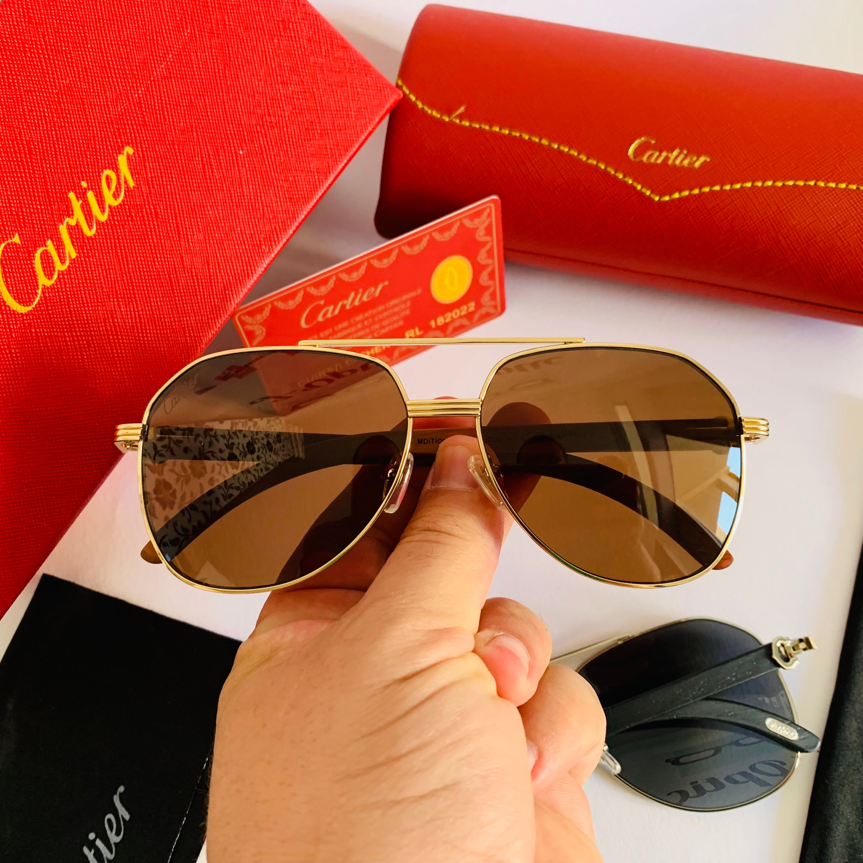Cartier CT0272S Av Bois