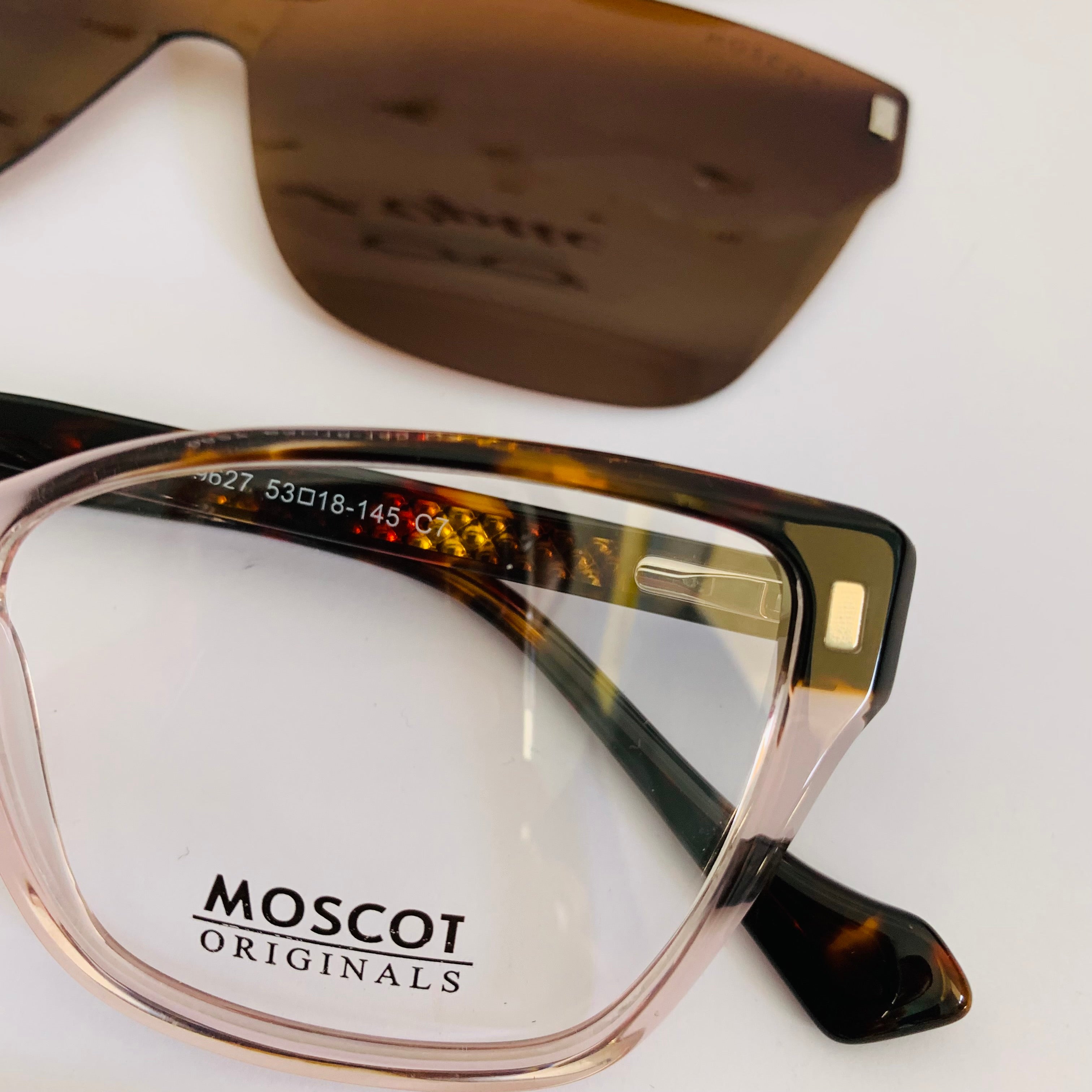 MOSCOT 9627 clips 2in1