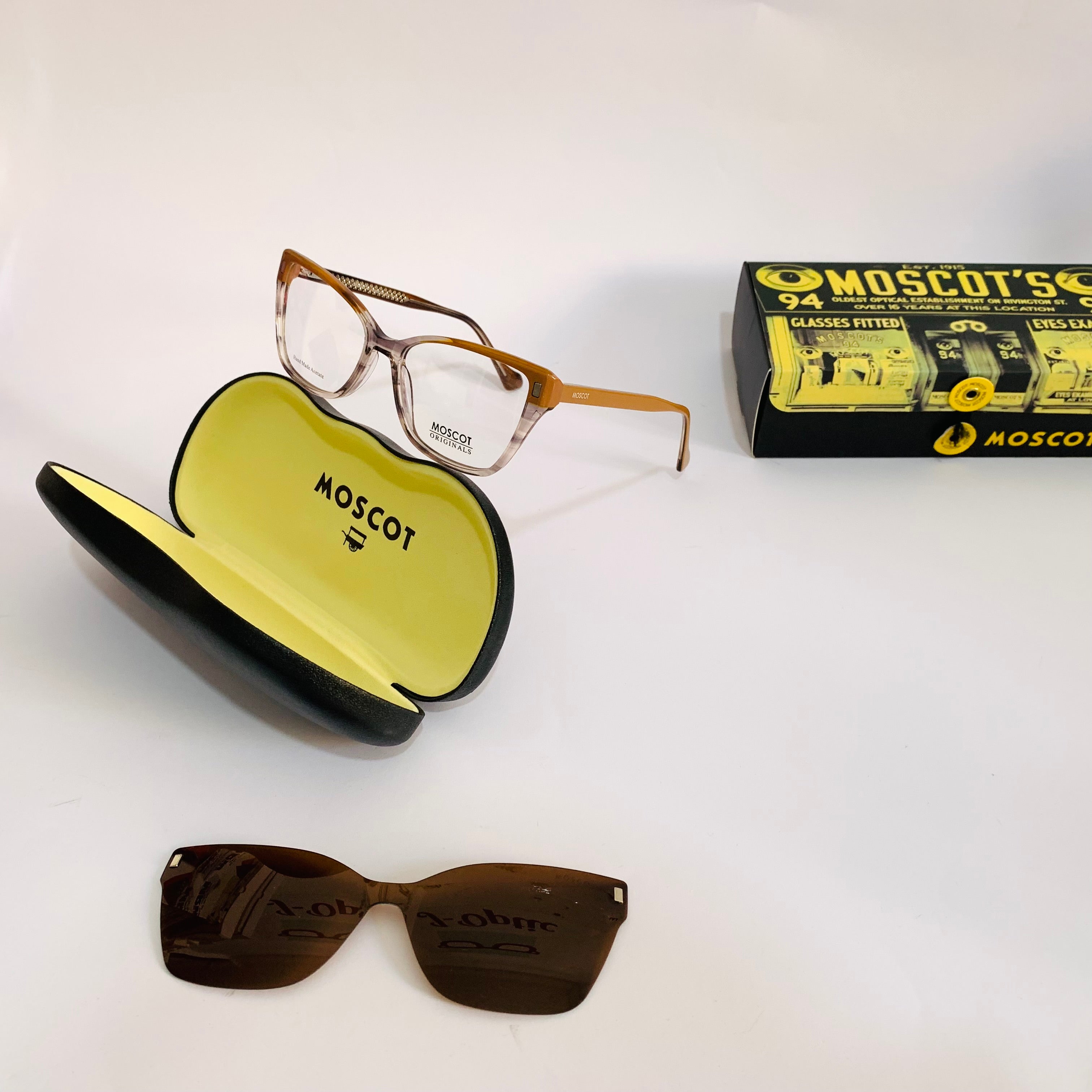 MOSCOT 9627 clips 2in1
