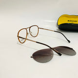 Moscot 69967 clips 2in1