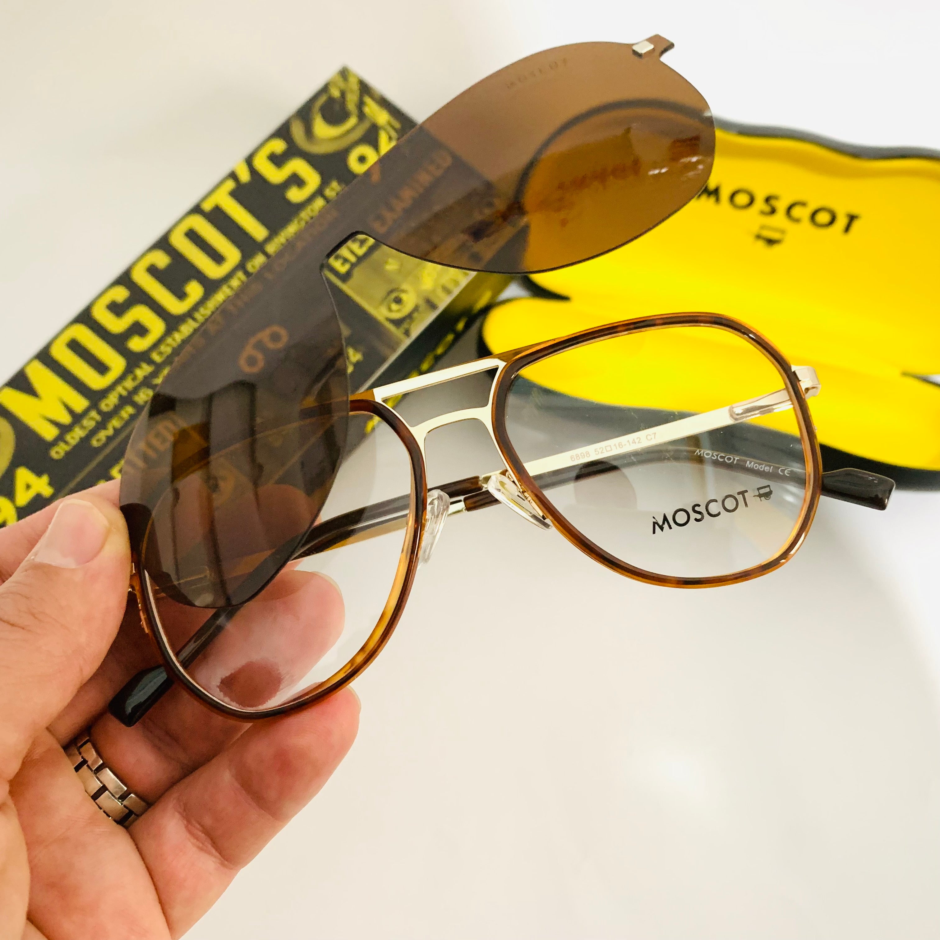 Moscot 6898 clips 2en1