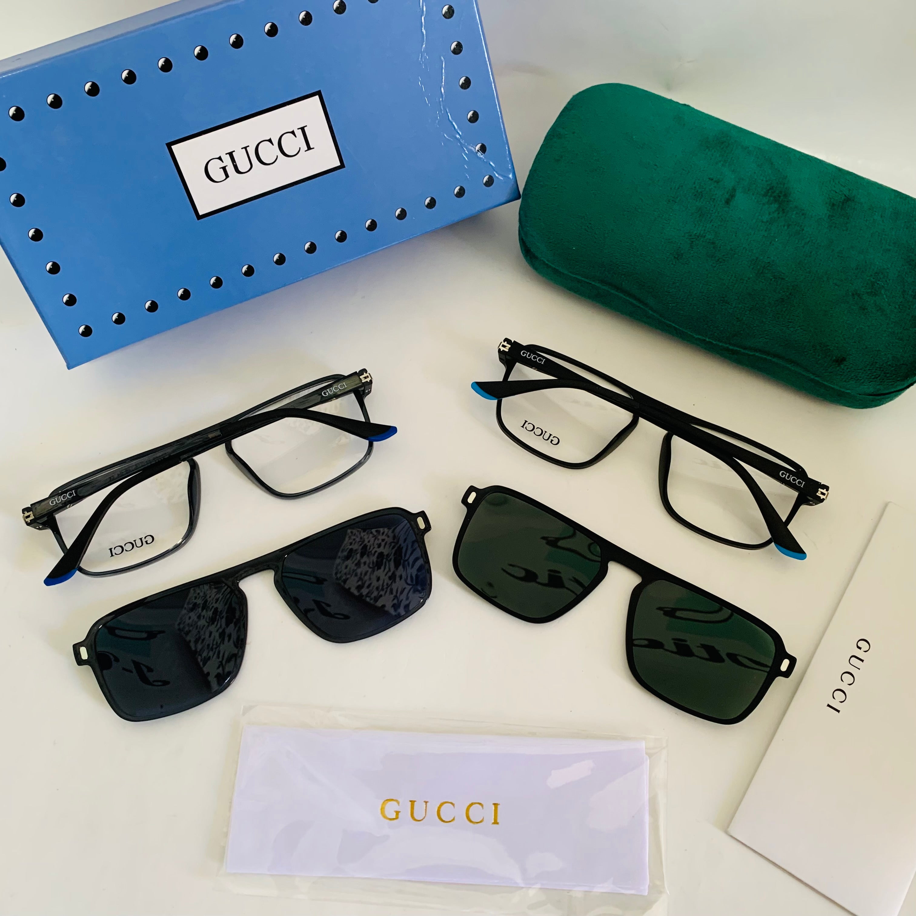 Gucci ZF2005 clips 2-en-1