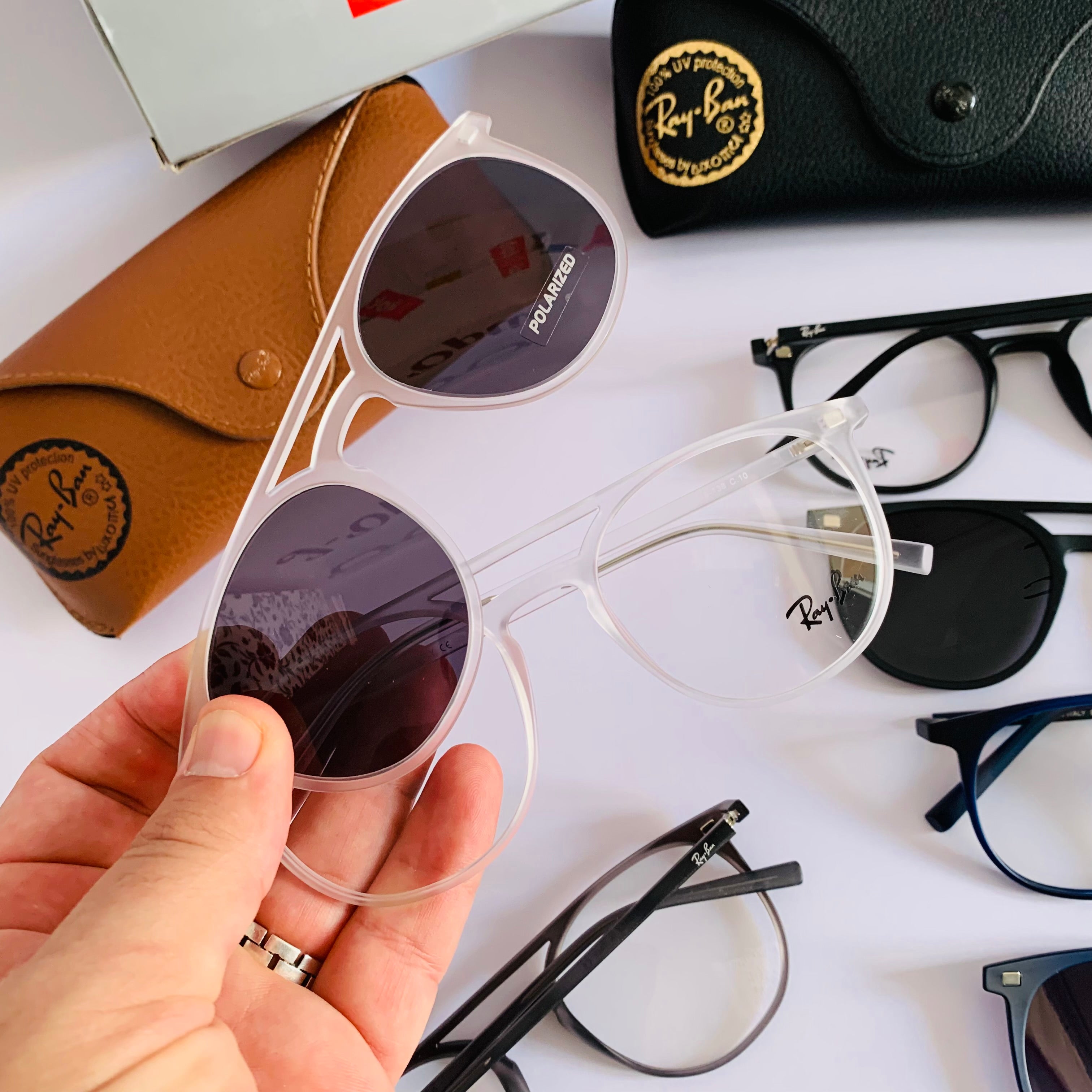 Ray-Ban RX7067 clips 2en1